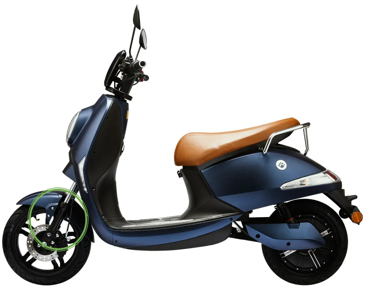 Axle Front Rim | Vässla Scooter