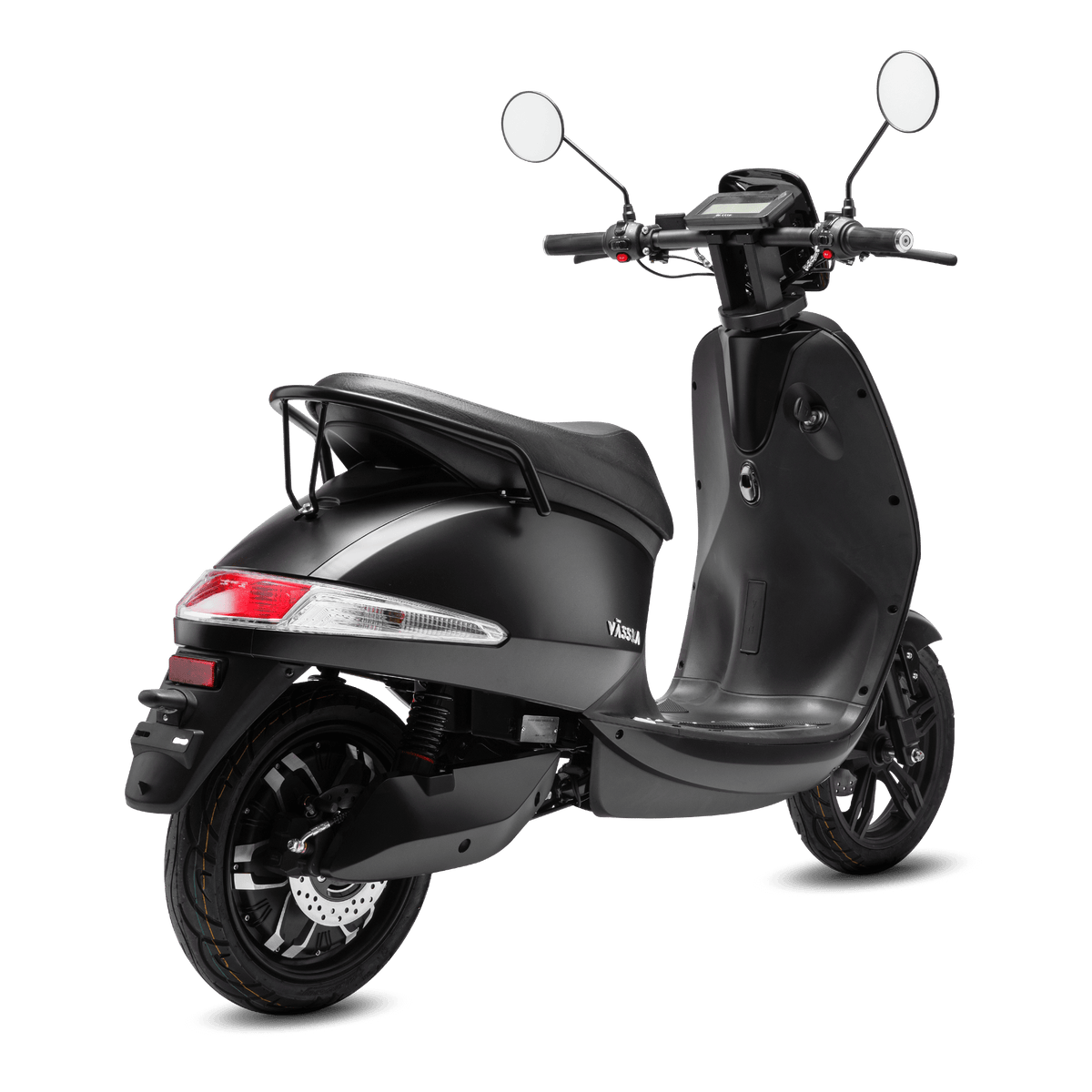 Vässla 2 Elmoped med hydrauliska skivbromsar.
