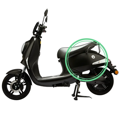 Kåpa Rückseite Links | Vässla Scooter